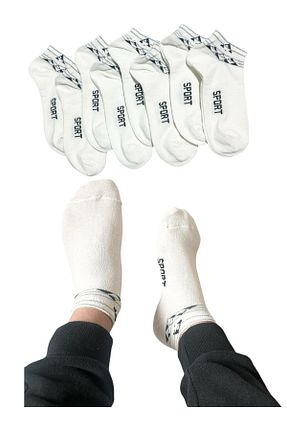 جوراب سفید مردانه لیکرا BYNDRSOCKS - کد 934591228
