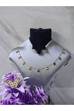 گردنبند استیل ( فولاد ) رنگی زنانه استیل (فولاد) MODA - کد 934641523