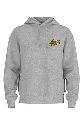 سوئیشرت طوسی مردانه ساده Levi
