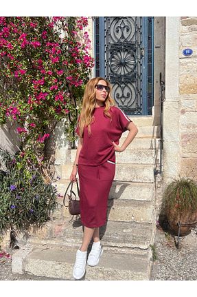 ست گرمکن رنگی زنانه Fitted İrka Moda - کد 934691094