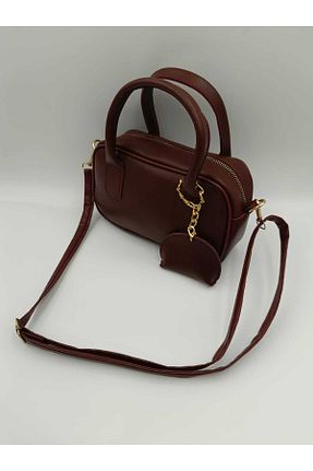 کیف دستی زرشکی زنانه ابعاد کوچک kemsubag - کد 934705689