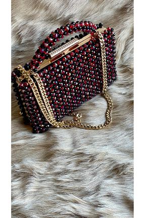 کیف دوشی زرشکی زنانه MODA - کد 934729212