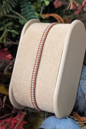دستبند جواهر رنگی زنانه سنگ طبیعی cheetah quality - کد 934736243