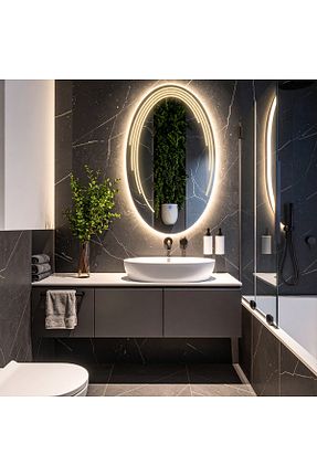 آینه زرد lumora mirror design - کد 934738954