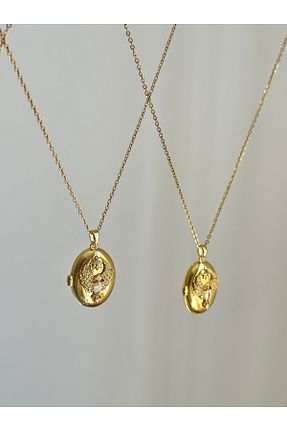 گردنبند استیل ( فولاد ) زرد بچه گانه استیل ضد زنگ YOUES JEWELRY - کد 932799141