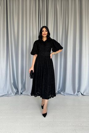 لباس مشکی زنانه بافتنی modaserdem - کد 934983139