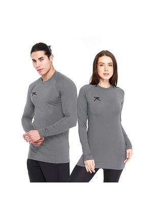 تیشرت اسپرت طوسی زنانه رگولار raru - کد 788011031