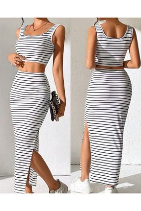ست بالاتنه و پائین تنه رنگی زنانه لیکرا hipnoz butik - کد 936051281