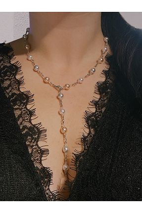 گردنبند مروارید مروارید آب شیرین Glowelier - کد 925134793