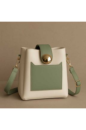 کیف دوشی سبز زنانه چرم مصنوعی ROYAL LADYS - کد 934850650