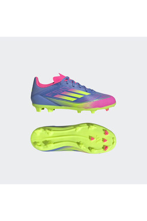 کفش فوتبال چمنی آبی بچه گانه adidas - کد 922984106