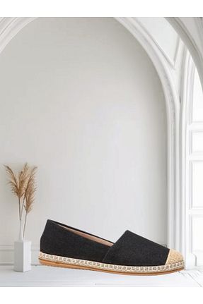 کفش اسپادریل مشکی زنانه پارچه ای ESER - کد 287771233