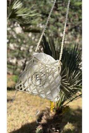 کیف دستی سفید سایز متوسط Fatimadan tasarım - کد 934883951