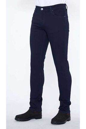 شلوار جین سرمه ای مردانه پاچه گشاد Denim - کد 934885328