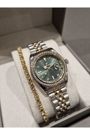 ساعت مچی سبز زنانه 31-34 میلی متر Daniel Klein - کد 876372870