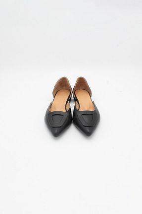 کفش کژوال مشکی زنانه چرم خالص ENDİCAN - کد 934898853
