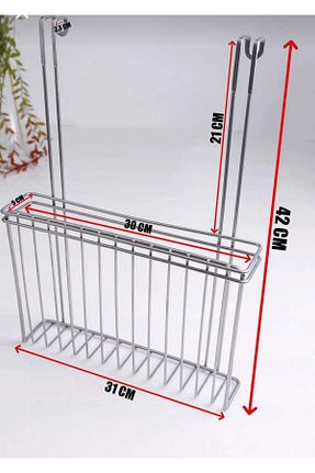نظم دهنده کمد مشکی فلزی METALAY - کد 934926082