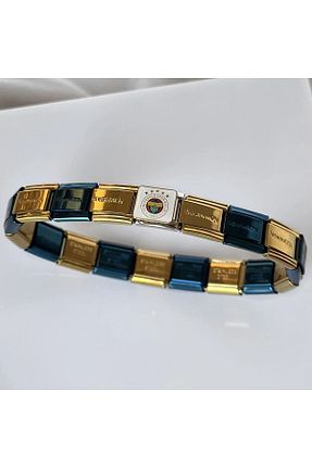 دستبند استیل (فولاد) سرمه ای زنانه استیل ضد زنگ SEO AKSESUAR - کد 896825512