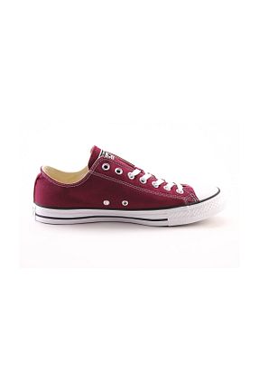 کفش اسنیکر زرشکی زنانه بند دار Converse - کد 1033253