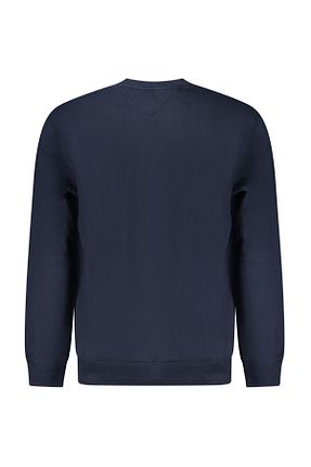 سوئیشرت سرمه ای زنانه ساده Tommy Hilfiger - کد 883230299