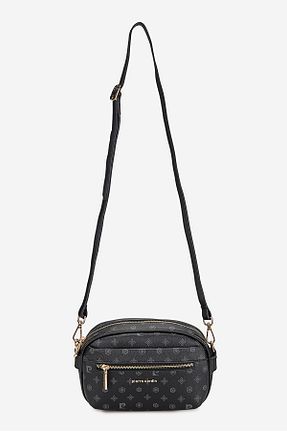 کیف دوشی مشکی زنانه چرم مصنوعی Pierre Cardin - کد 867694823