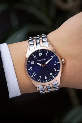 ساعت مچی زرشکی مردانه 41-45 میلی متر Pierre Cardin - کد 777667767