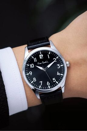 ساعت مچی زرشکی مردانه 41-45 میلی متر Pierre Cardin - کد 777667492