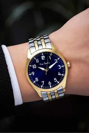 ساعت مچی زرشکی مردانه 41-45 میلی متر Pierre Cardin - کد 777668687