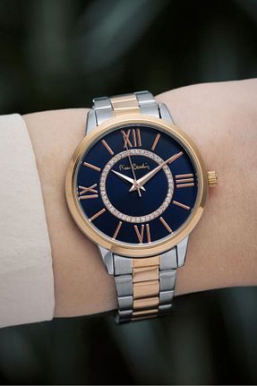 ساعت مچی طوسی زنانه 31-34 میلی متر Pierre Cardin - کد 353783487