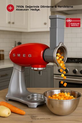 میکسر و ست میکسر قرمز 500-1500 Watt Smeg - کد 5866109