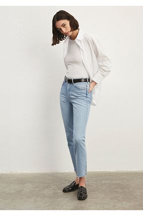 شلوار جین آبی زنانه رگولار Mavi - کد 760889461