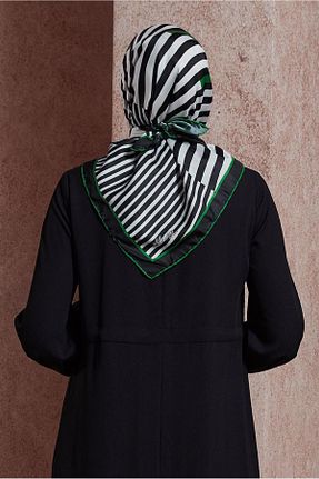 روسری مشکی پلی استر Alvina - کد 830155345