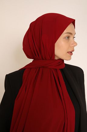 شال قرمز زنانه پلی استر BERCHEM SCARF - کد 934978206