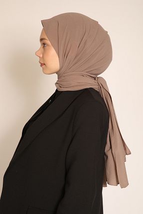 شال قهوه ای زنانه پلی استر BERCHEM SCARF - کد 934978225