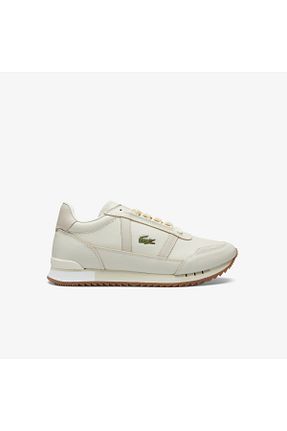 کفش اسنیکر بژ مردانه پلی استر Lacoste - کد 736749167