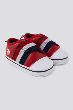 کفش کژوال قرمز بچه گانه پاشنه تخت U.S. Polo Assn. - کد 936142533