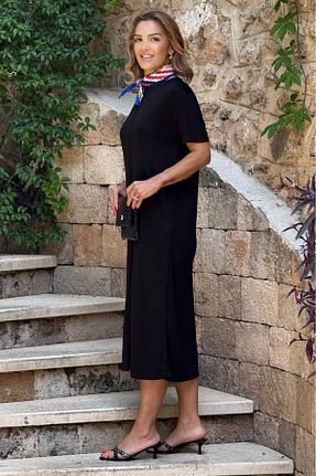 لباس مشکی زنانه بافتنی Nevin Kaya Moda - کد 935020427