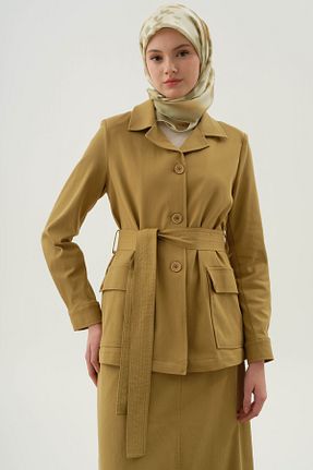 کت حجاب سبز زنانه رگولار Tuğba - کد 935012673