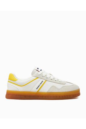 کفش اسنیکر زرد زنانه بند دار Tommy Hilfiger - کد 837849071