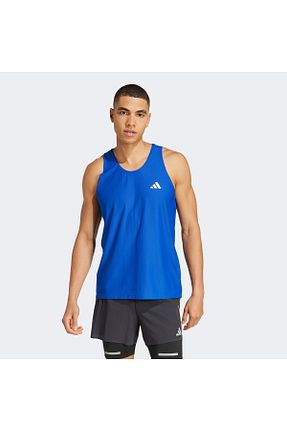 رکابی اسپرت آبی مردانه پلی استر adidas - کد 935023980