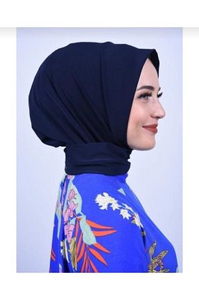 کلاه شنای حجاب سرمه ای زنانه MOD-EXX - کد 935026729