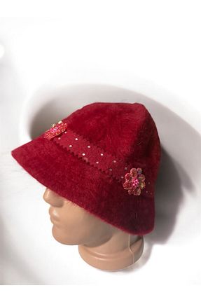 کلاه قرمز زنانه پنبه ای MODA - کد 935030337