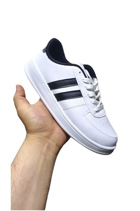 کفش اسنیکر سفید زنانه بند دار GAK RUN - کد 701356673