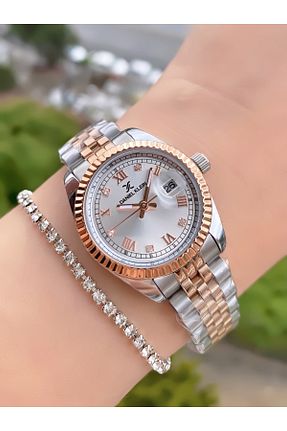 ساعت مچی زرد زنانه 36-40 میلی متر Daniel Klein - کد 636990055
