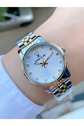 ساعت مچی زرد زنانه 36-40 میلی متر Daniel Klein - کد 637163697