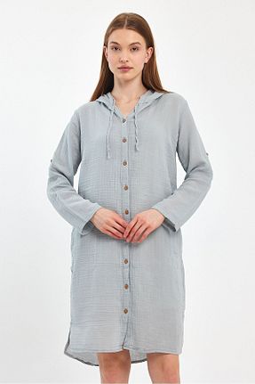 تونیک طوسی زنانه بافتنی Heaven Ephesus - کد 820004440