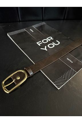 کمربند قهوه ای زنانه چرم مصنوعی Fiori - کد 935056728