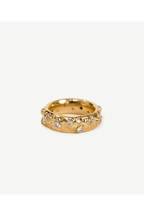 انگشتر جواهر طلائی زنانه Yargıcı - کد 864991800