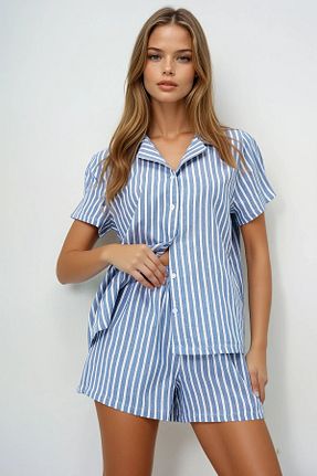 ست لباس راحتی رنگی زنانه هندسی VAGGON - کد 935154583