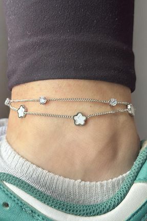 خلخال جواهر طوسی زنانه استیل (فولاد) Takıştır - کد 935136162
